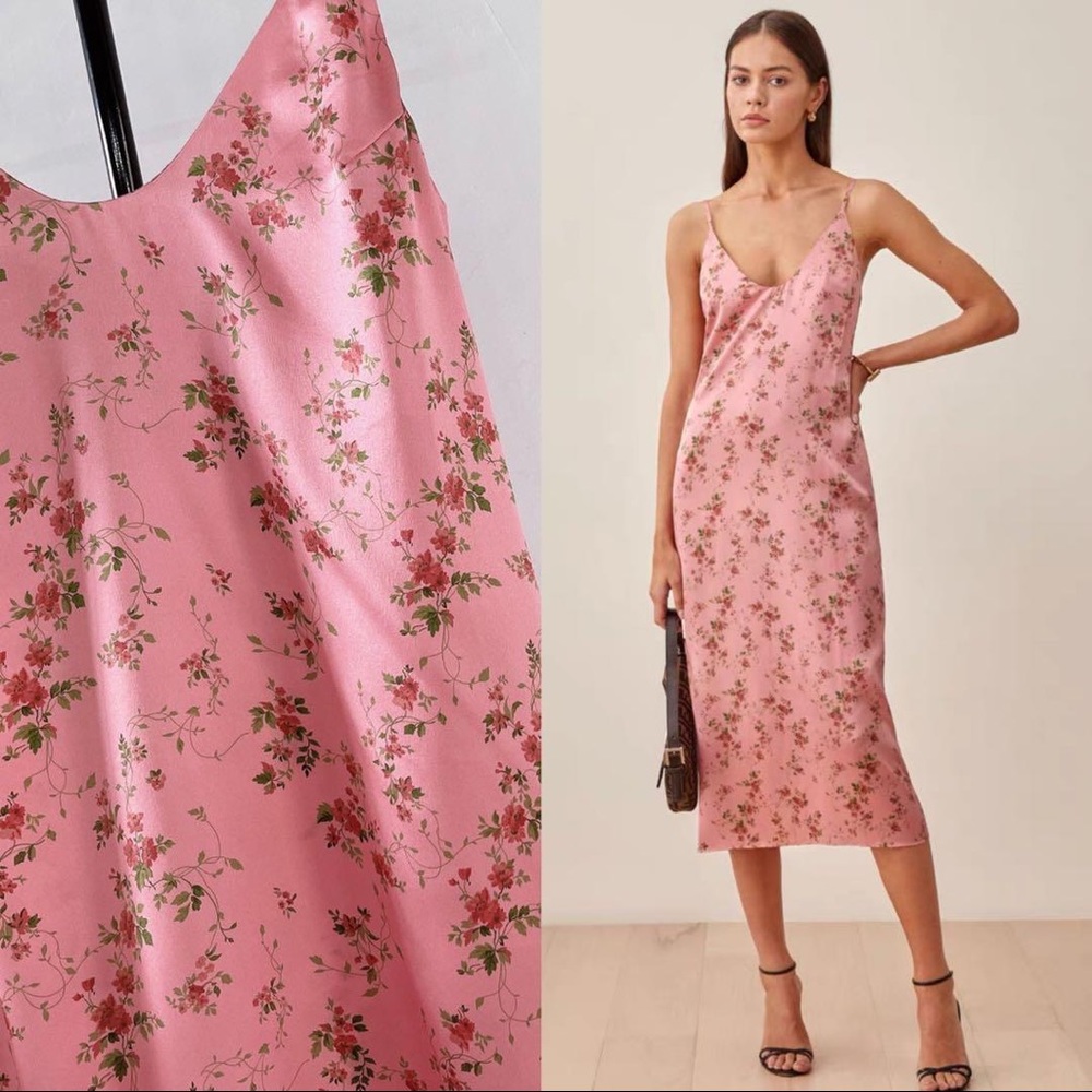 Reformation Sofia Dress in Amaranth Size 0